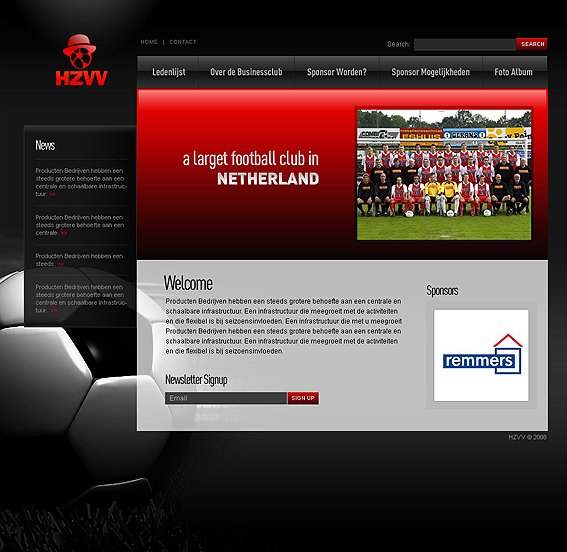 Netherland Football Club - HZVV - A Largest football club in Netherland